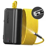 Dual Lens Wireless Endoscope, 1080P Scope Snake Camera with 7 LED