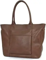 フルタック(Fultac) Full Tuck Bronx Tote Bag, Front Pocket, A4 Tote, Brown