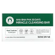 SOME BY MI, AHA. BHA. PHA 30 Days Miracle Cleansing Bar, 106 g