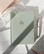 Kunitsa Co. Reading Log Journal Tracker Book Lover Original Green Gift