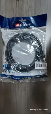 BNC Male RCA Male Coax Cable 15-feet in Length.