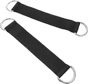 2Pcs Pulley Hanging Straps for Fitness Equipment Durable Swing Straps for Strength Training Home Gym and Exercise for Upper Body Workouts
