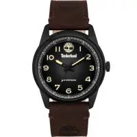 在飛比找momo購物網優惠-【Timberland】都會時尚大三針手錶-煙燻黑/45mm