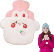 Plush Hot Water Bag - Warm Water Bag Plush Cartoon Hand Warmer,Warm Water Bag, Multi-Functional Winter Warming Bag for Outdoors