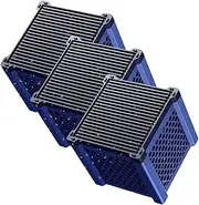 Eco-Aquarium Water Trough Purifier Cube, Pure Cube Water Trough Filter 2.0, Activated Carbon for Pond- Long-Lasting Honeycomb Design, for Fish Tanks, Horse Troughs (3pcs)