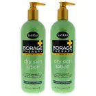 ShiKai Borage Therapy Dry Skin Lotion - Original Unscented 16oz Lotion 2 Pack