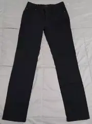 Joes Jeans Girls Size 16 Brixton Straight & Narrow Black Twill Denim NWT