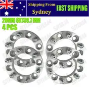 4x 20mm 6x139.7 Wheel Spacer 6 Stud for Mitsubishi Montero Pajero Aluminium (for: Mitsubishi)