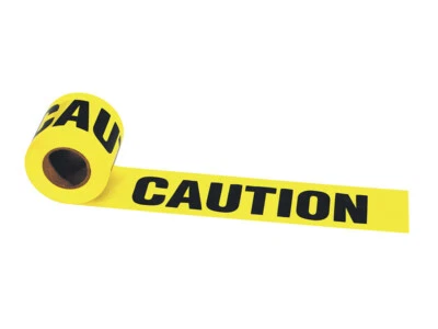 Black & Decker 66200 Plastic Caution Barrier Tape (Pack of 8)