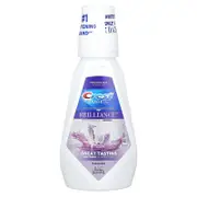 Crest, 3D White, Brilliance Whitening Mouthwash, Alcohol Free, Clean Mint, 16.9 fl oz (500 ml)