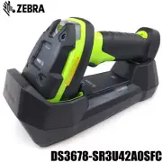 Zebra DS3678-SR3U42A0SFC 1D 2D Cordless Ultra-Rugged Scanner Barcode Scanner