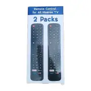 2 Pk Remote Control For All Hisense Tvs