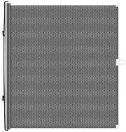Car Window Sun Shade Curtain – Retractable Roller Blind, Uv Block Screen, Adjustable carz Cover | Heat Resistant Interior Protection Layer, Sun Glare Shielding Mesh for Kitchen Bathroom Balcony