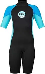 (X-Small, Black) - Kid's Neoprene Shorty Wetsuit