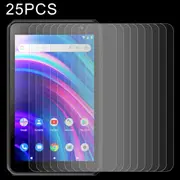 25-Pack Tempered Glass Film For Blu M8L Tablet - 9H 2.5D Explosion-Proof