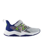 [New Balance] Rave Run V2 Self-Fastening Pre-School Sport Shoes in Grey