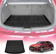 X-CAR Boot Liner for Mazda 3 Hatchback BN BM 2014-2019Luggage Tray Cargo Mat Trunk Cover Heavy Duty Interior Accessories
