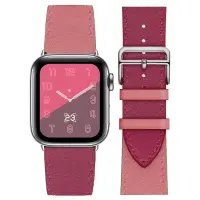 在飛比找蝦皮購物優惠-Apple Watch手錶真皮皮帶，全新未使用過從日本訂購帶