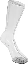 GANAZONO Sock Display Foot Mannequin Lightweight Plastic Foot Mold Realistic Design for Store Showcase