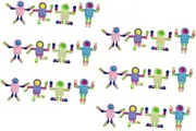 KOMBIUDA 24pcs Boys and Girls Fidget Sensory Toys Robot Gyroscope Decompression Toys for Adults