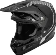 Fly Formula Carbon Tracer Helmet (2XL, Silver/Black)