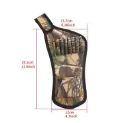 Premium Waterproof Arrow Quiver Bag with 8 Arrow Capacity 4 Colors Available