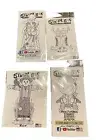 Stamplistic Halloween Set of 4 Stamps, Witch, Scarecrow, Pumpkin
