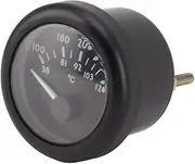 Pointer Water Temperautre Meter, Easy to Read Lightweight Water Temperature Gauge for Automobile (12V)