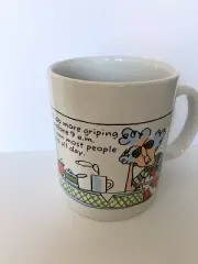 Maxine J. Wagner~I Do More Griping Before 9 a.m. Than Most.... Coffee Tea Mug ,