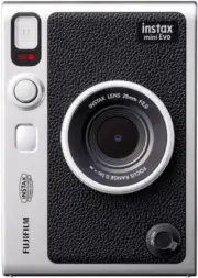 FUJIFILM Cheki Hybrid Instant Film Camera instax mini Evo INS MINI EVO BLACK C