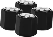 TIDTALEO 1 Set Tire Valve Stem Caps Durable and Stylish Car Accessory for Vehicles Protects Valve Stems from Dirt and Debris for Suvs Trucks Motorcycles and Bikes