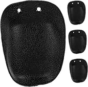 SHINEOFI 4pcs Safety Toe Caps: Anti Smash Leather Safety Shoe Toe Guard Heat Resistant Welding Footwear Protector Cover Metatarsal Shield for Work Boots
