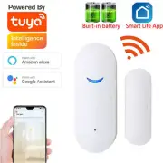 WiFi Smart Door Window Sensor Detector Real-time Safe Burglar Alarm Alexa Google