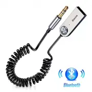USB Bluetooth Adapter Dongle Cable for Car 3.5mm Jack Aux Bluetooth 5.0 Receiver