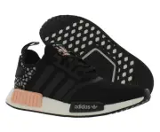 Adidas Nmd R1 Womens Shoes Size 6.5, Color: Black/White/Grapefruit
