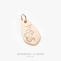 在飛比找momo購物網優惠-【WEDDING CODE】14K 迪士尼項鍊 盾牌造型(迪