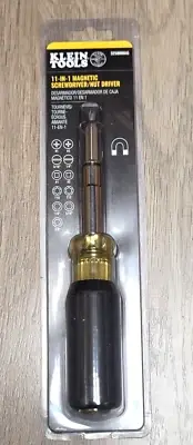 New! Klein Pro 11-in-1 Magnetic Flip Screwdriver/ Nut driver #32500MAG