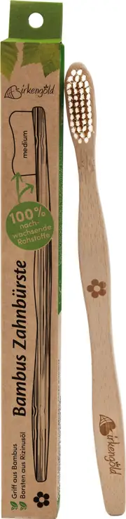 Birkengold Bamboo Toothbrush for Adults