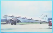HISTORICAL AIRCRAFT POSTCARD #353 - Skyways Cargo Airline DC-3 - Limited Edition