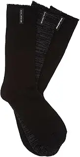 [Generic] 18 X Bonds Explorer Original Cotton Crew Socks Black