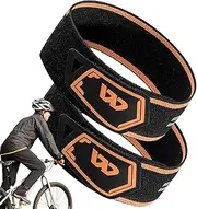 Pant Straps for Biking | Adjustable High Elastic Pant Straps,Secure Hook and Loop Closure Boot Bands, Multifunctional Gear for Camping, Hiking, Biking, Walking