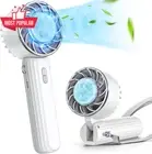 Frozen Pad Handheld Fan w/ Cooling Plate Mini Air Conditioner 3 Speed Portable F