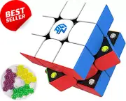 Gan 356M Standard Stickerless 3x3 Magnetic Speed Cube