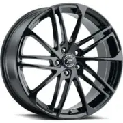 17x8 Platinum 463BK Valor Gloss Black Wheel 5x112 (40mm) (for: Audi)
