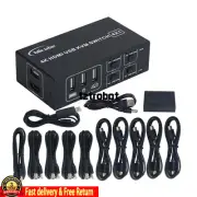 4K HDMI Switch KVM 4 Port 4 Input / 1 Output USB KVM Display for PiKVM&BLIKVM