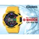 CASIO 時計屋_CASIO G-SHOCK_GA-400-9A_黃_多層次錶盤_雙顯男錶_全新品_保固一年_開發票