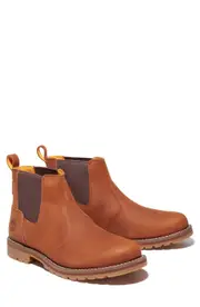 Timberland Redwood Falls Chelsea Boot in Rust Full Grain at Nordstrom, Size 14