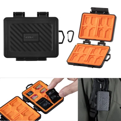 For DJI SD Card TF Card Memory Card Case Shockproof Case Buckle Storage Box V1