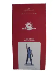 2021 Hallmark Mortal Combat Sub-Zero Ornament New