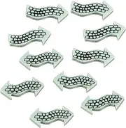 LITKO Horror Card Game, Path Token Set, Grey (10)
